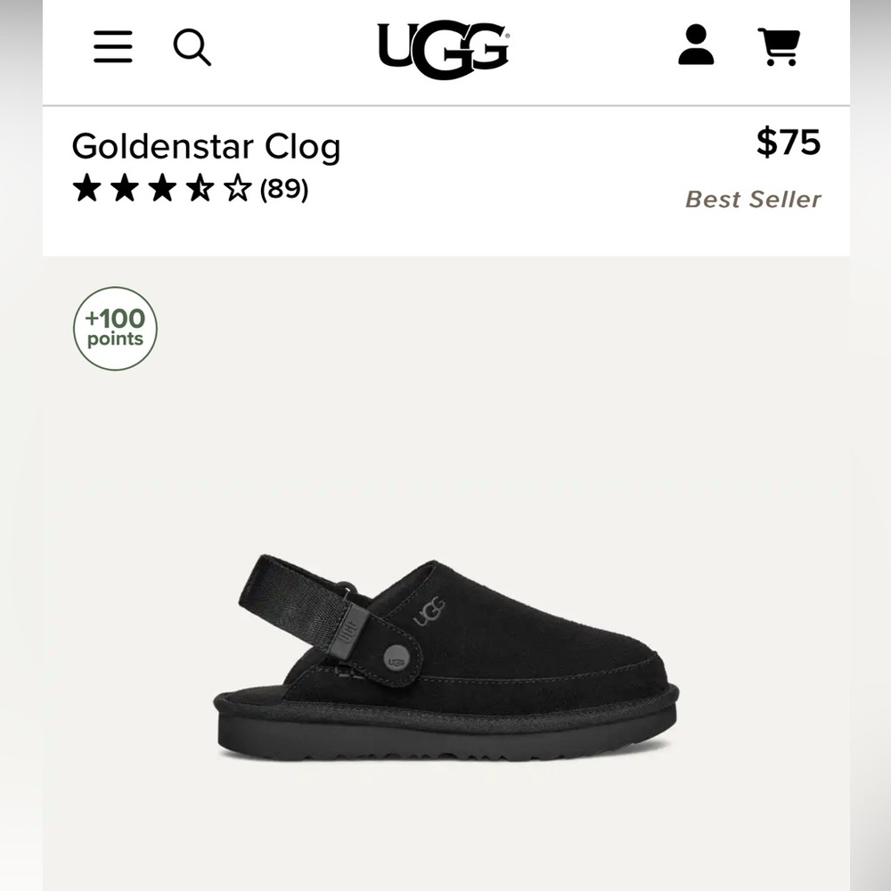 UGG kids 
Golden Star Clog - Picture 2 of 4